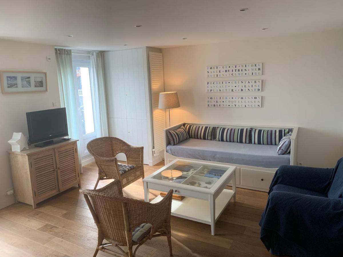 Ferienwohnung Vue Sur Mer Cancale Exterior foto