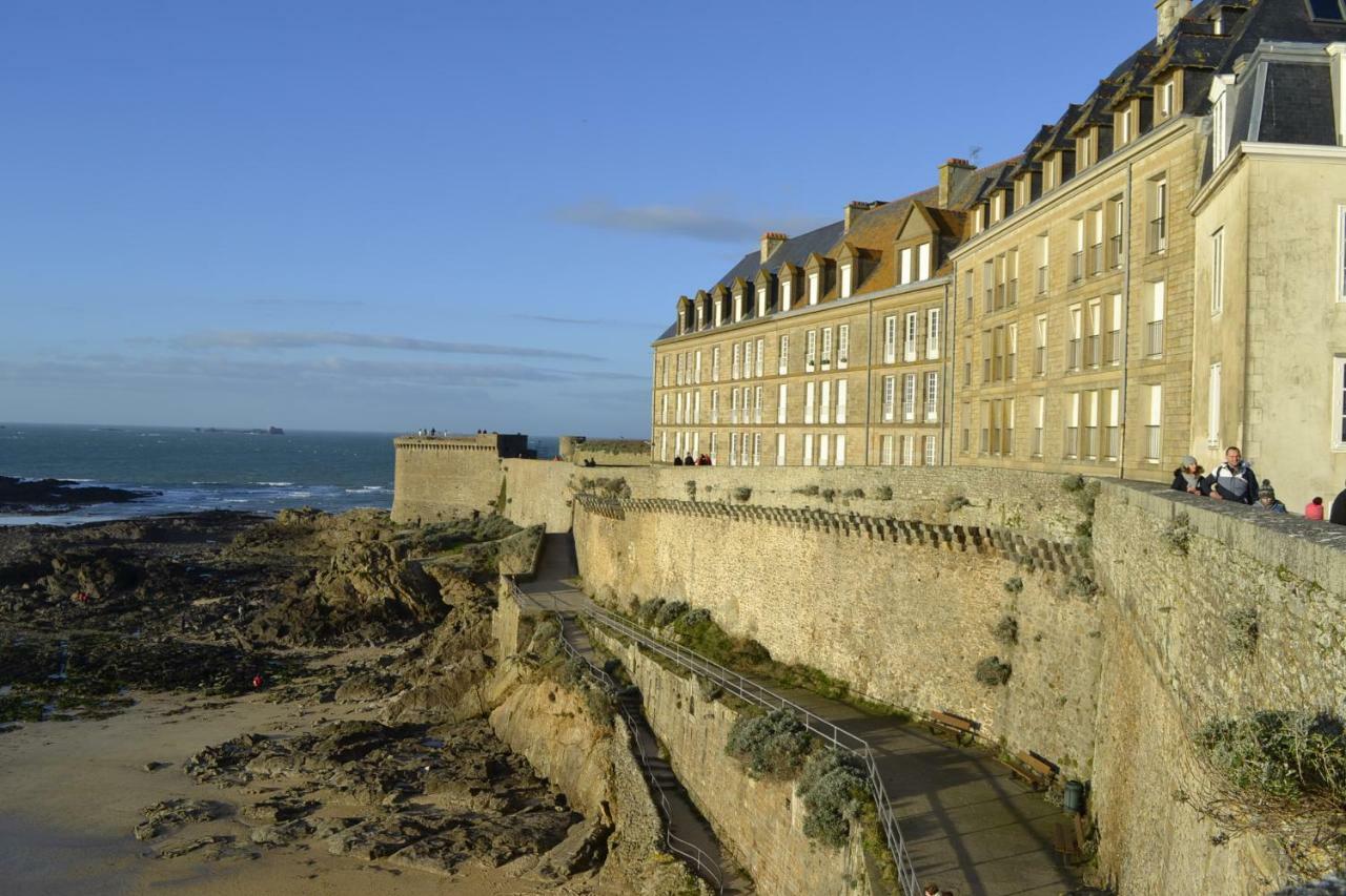 Ferienwohnung Vue Sur Mer Cancale Exterior foto